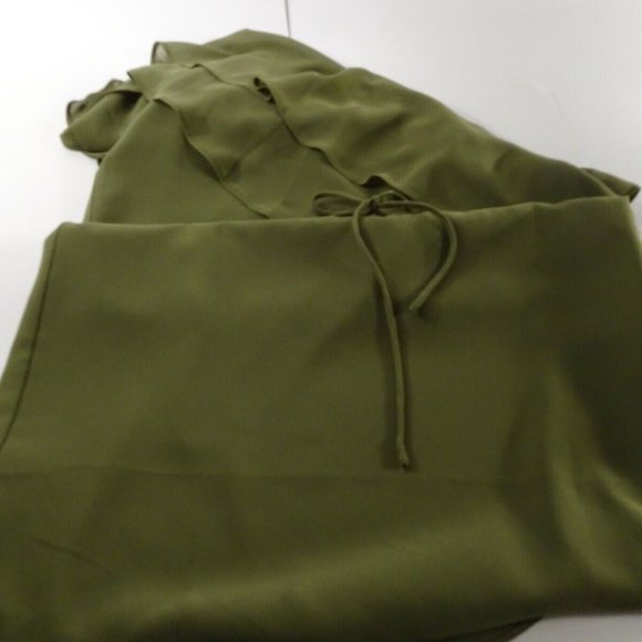 Haute Hippie Ruffle One Shoulder Drawstring Dress Size XS NWT $345.00 - Picture 3 of 8